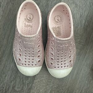 Native Kids Pink Slip-On Shoes